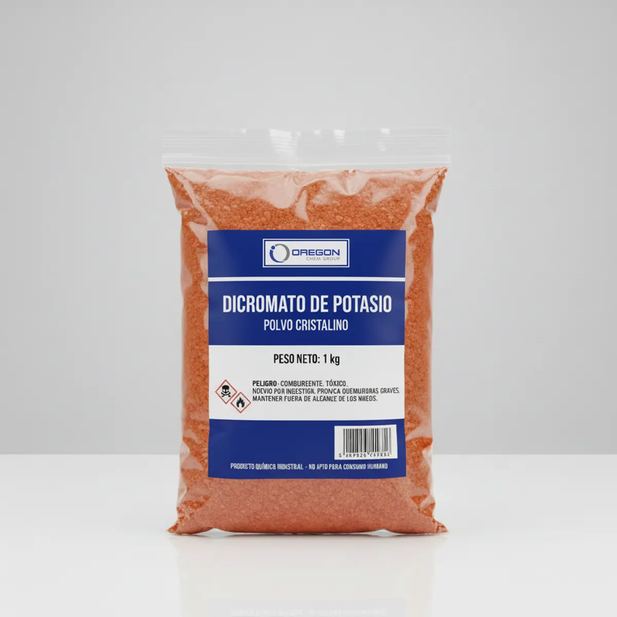 Dicromato de Potasio 1 KG Dicromato De Potasio 1 Kg