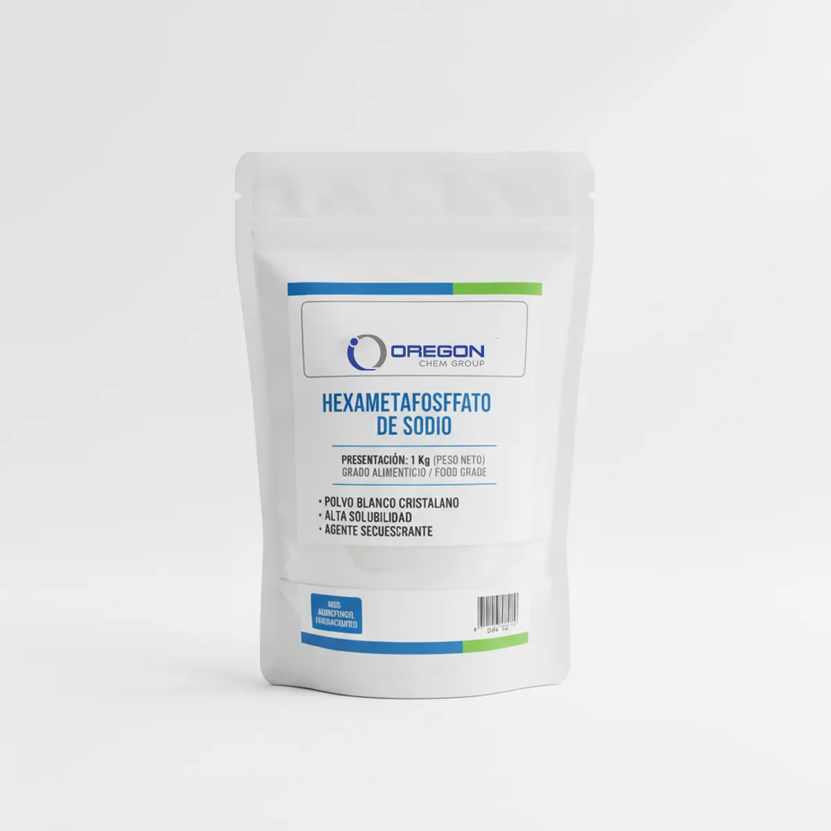 Hexametafosfato de Sodio Sal de Graham IND 1 KG Hexametafosfato De Sodio 1 Kg