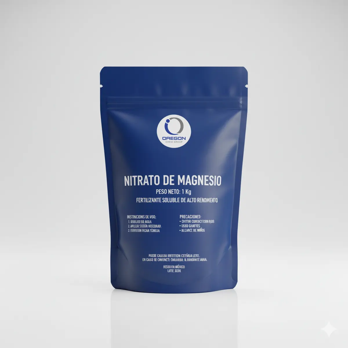 Nitrato de Magnesio 1 KG Oregon Chem Nitrato De Magnesio 1K