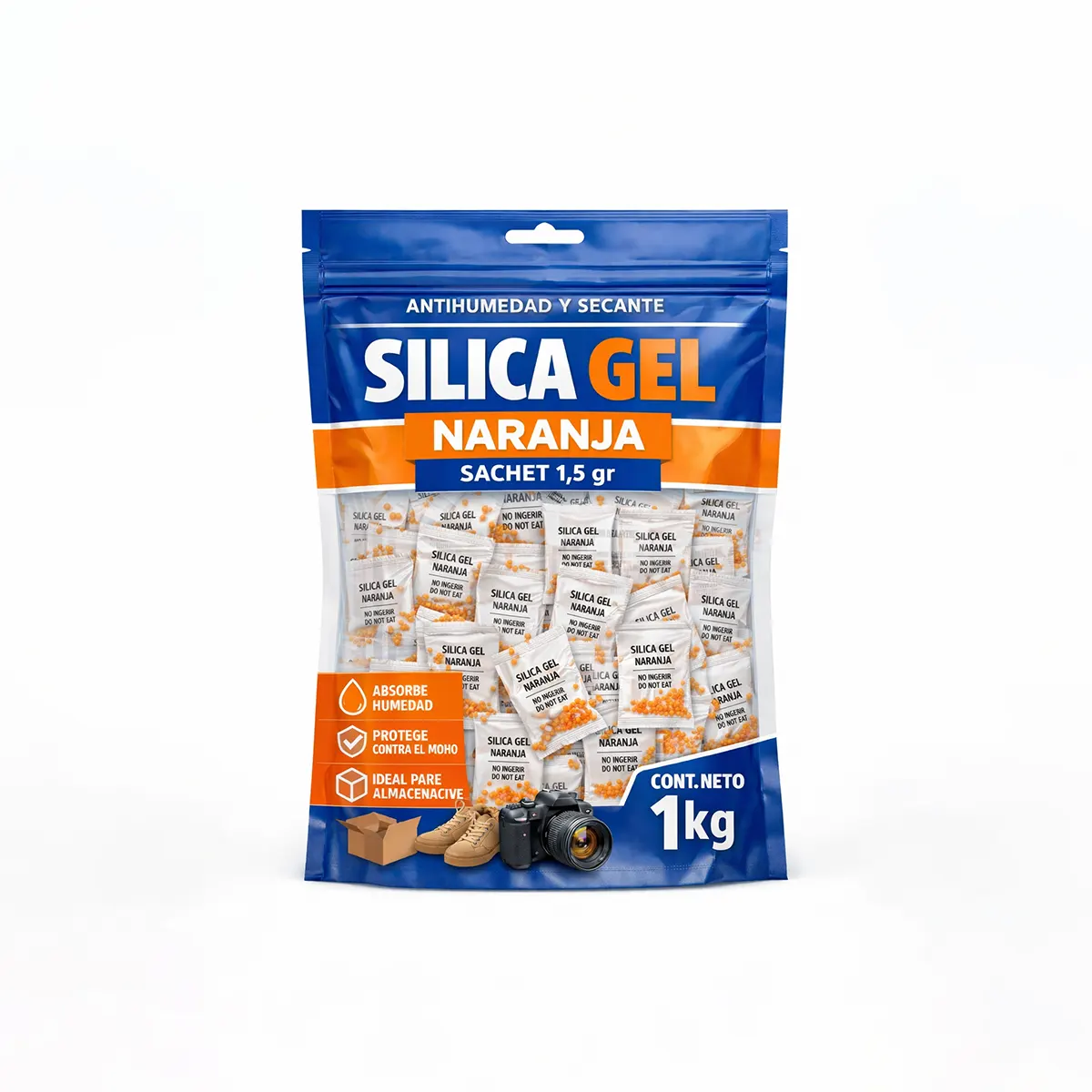 Silica Gel USP Sachet de 1,5 grs Silica Gel USP Sachet de 1,5 grs