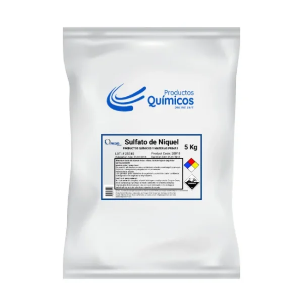 sulfato de niquel